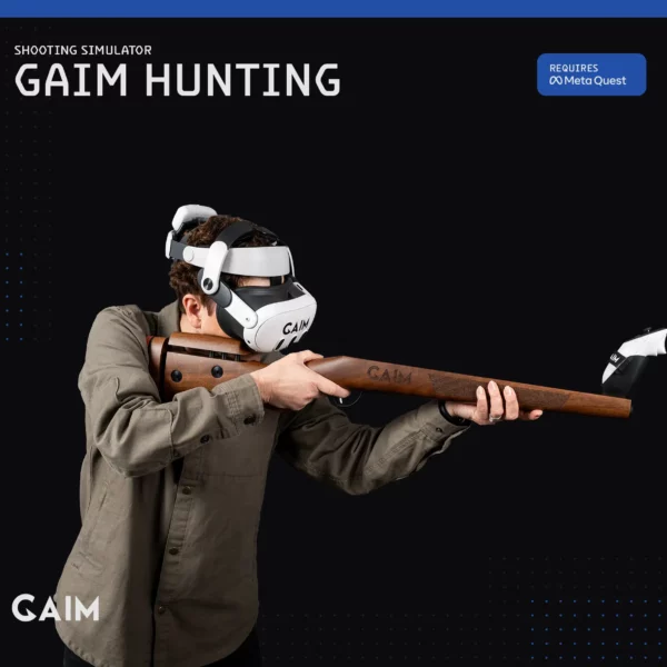 Gaim Shooting Simulator + Complete scenario bundle RRP £980