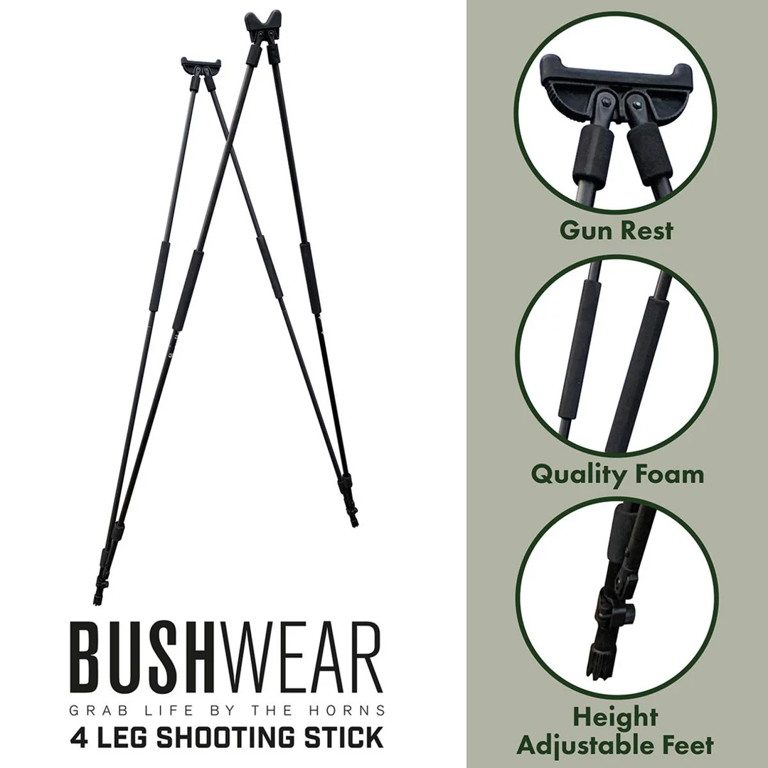 Bushwear 4 leg shooting stick